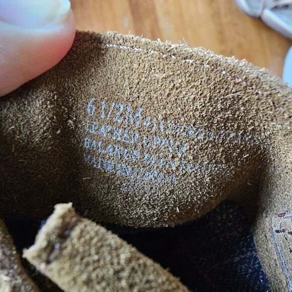 Sam Edelman Farrell Suede Ankle Boots Womens Size 6.5 Heel brown Bootie Fall - Picture 4 of 7